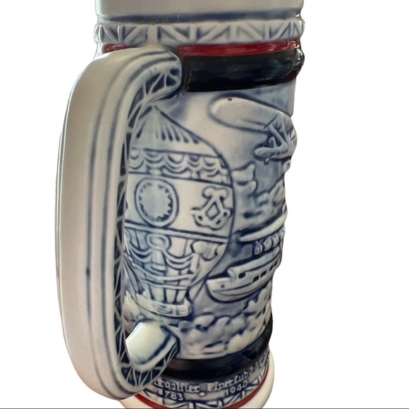 Vintage 1982 Avon Flying Planes Mini Beer Stein Mug Collectible - Picture 5 of 5